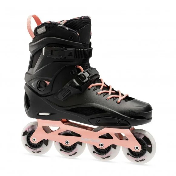 Durable Inline Skates for City Commuting-Rollerblade RB Pro X W - Black/Rose Gold