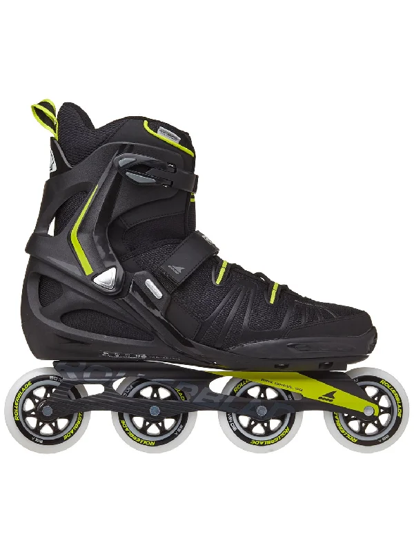 High-Speed Roller Skates for Quick Rides-Rollerblade RB XL Black/Green