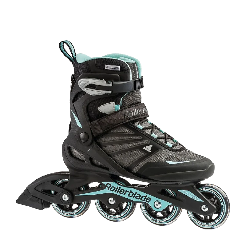 All-Terrain Inline Skates for Off-Road Use-Rollerblade Zetrablade W - Black/Light Blue