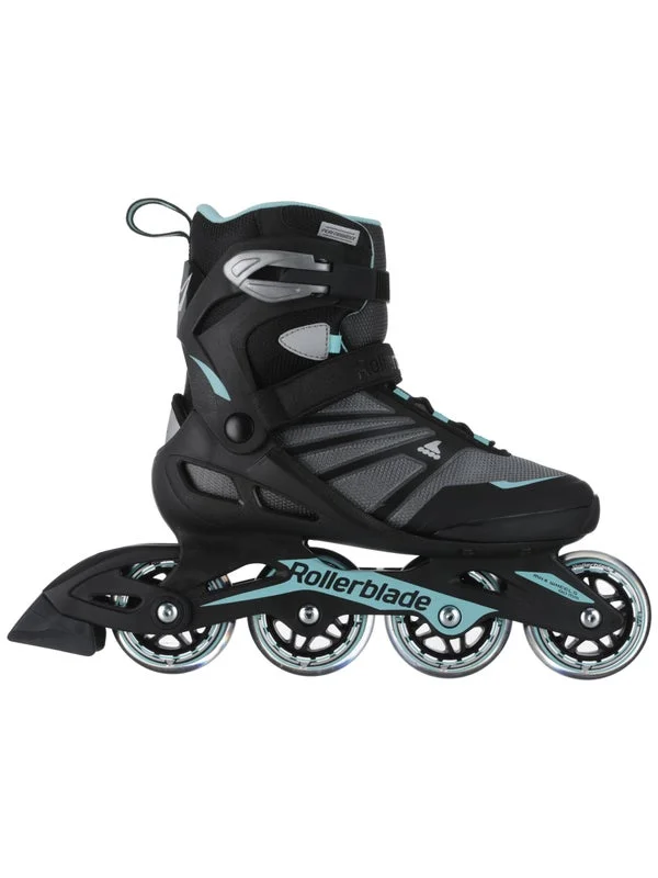 Adjustable Roller Skates for Growing Feet-Rollerblade Zetrablade W Black/Teal