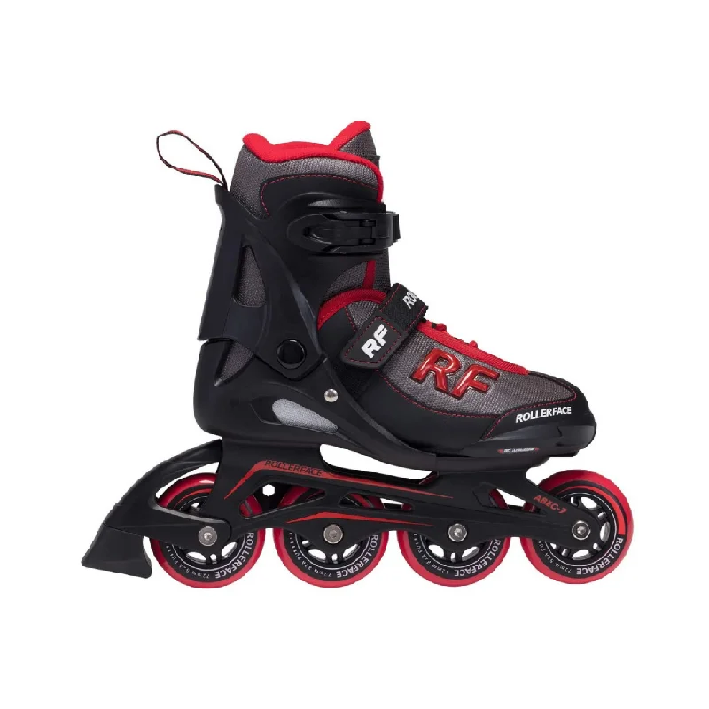 High-Quality Ice Skates for Beginners-Rollerface Spider, Youth, Sport and Recreation Inline Skates (Adjustable up to 3 Sizes)