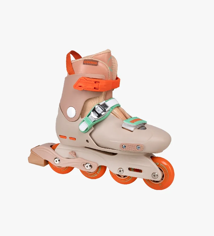 High-Performance Inline Skates for Pro Skaters-Tangerine Youth Inline Skates