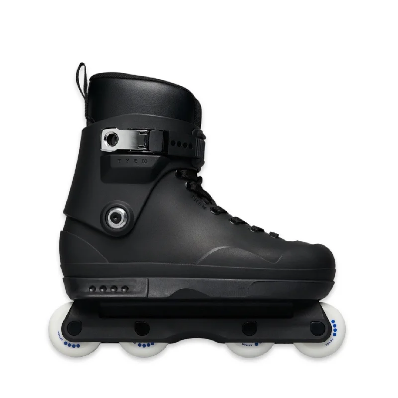 Lightweight Roller Skates for Fast Rides-Them Skates 909 Black