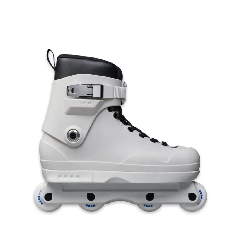 Durable Ice Skates for Outdoor Rink Use-Them Skates 909 White 2022