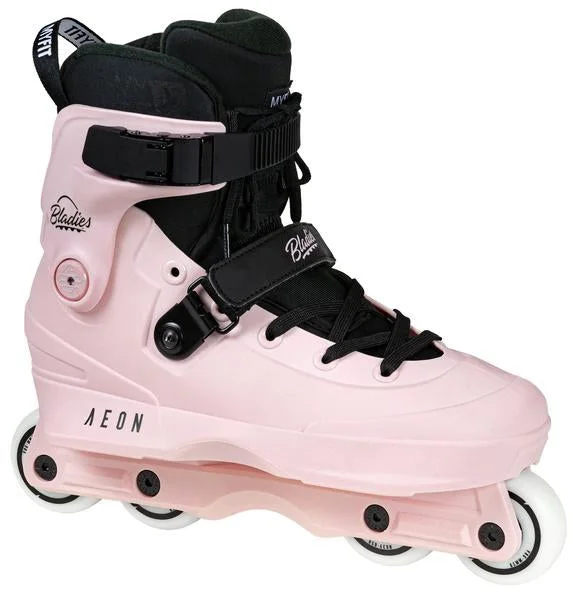 All-Terrain Inline Skates for Off-Road Use-USD Aeon 60 Bladies Pink Aggressive Inline Skates