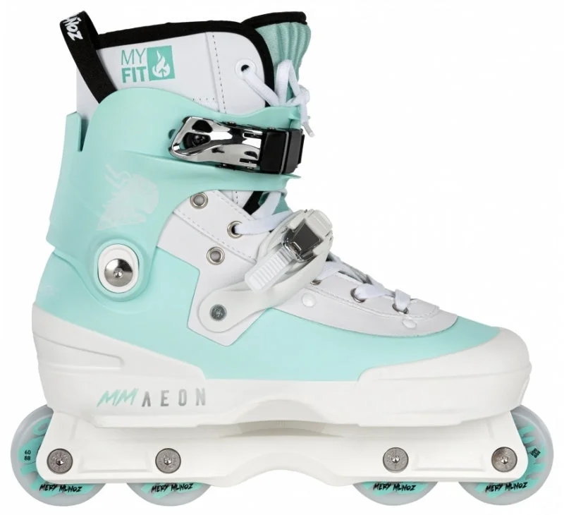 High-Speed Inline Skates for Quick Moves-USD Aeon Mery Munoz Pro 60 Aggressive Inline Skates