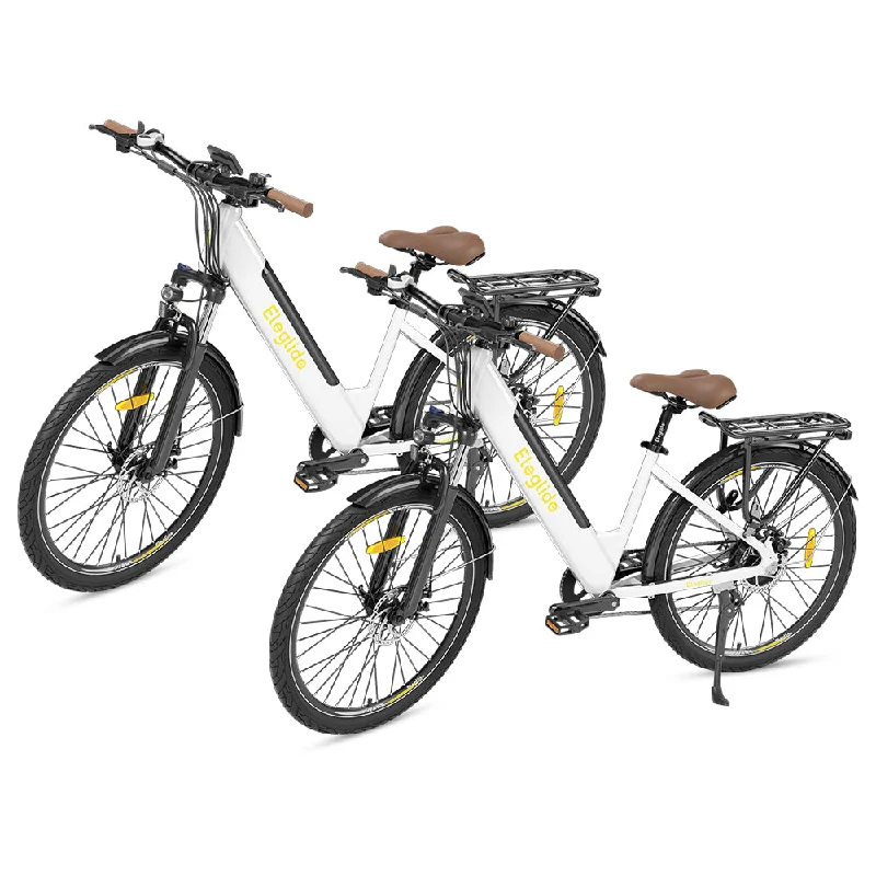 2-Pack Eleglide T1 Step-Thru Electric Trekking Bike Offer