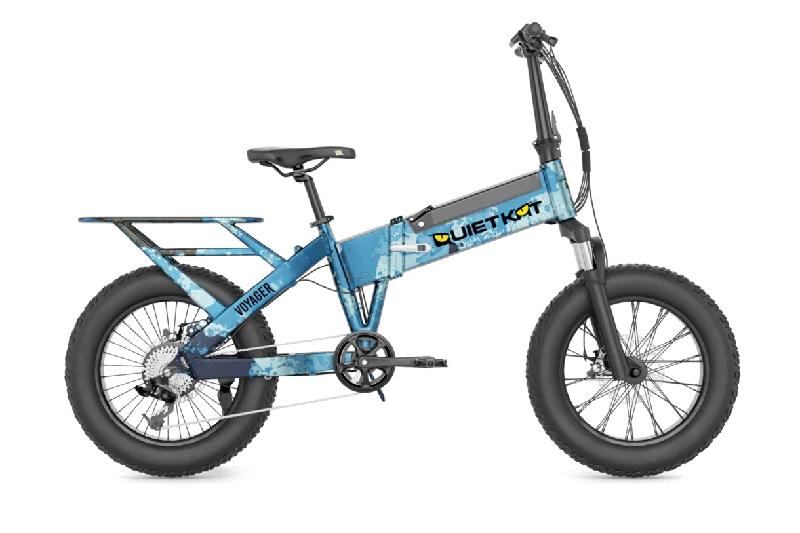 QuiteKat Voyager Off-Road Fat Tire Folding Electric Bike