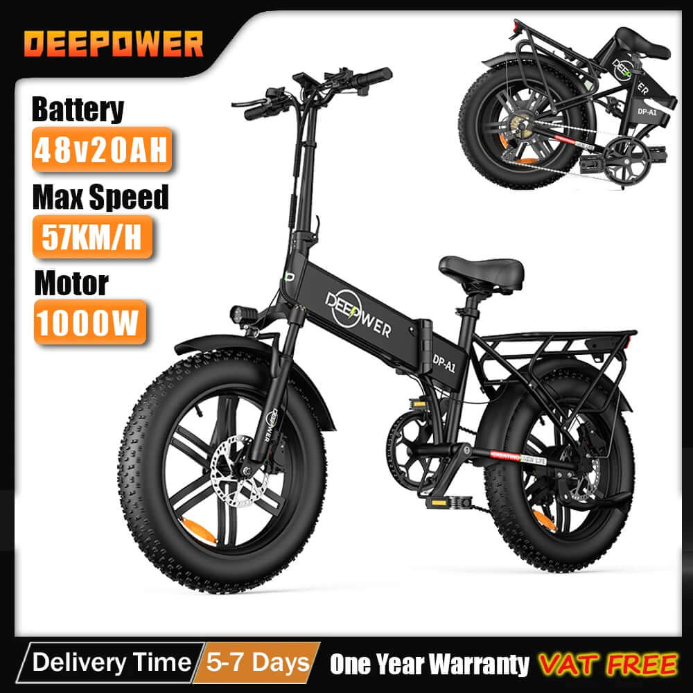 Adults Electric Bike Bicycle 1000W