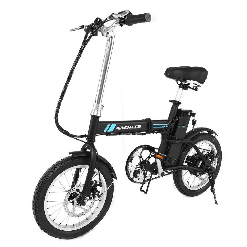 Ancheer 16 Inch Wheel 250W Folding City Commuter Electric Bike