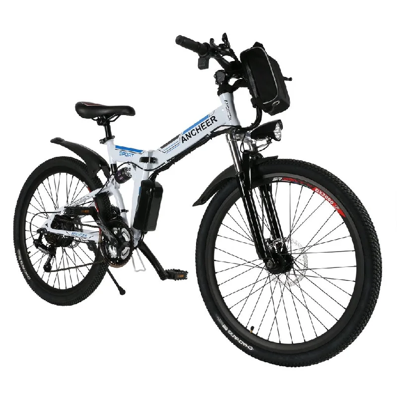 Ancheer 26 Inch Wheel Folding Electric Mountain Bike