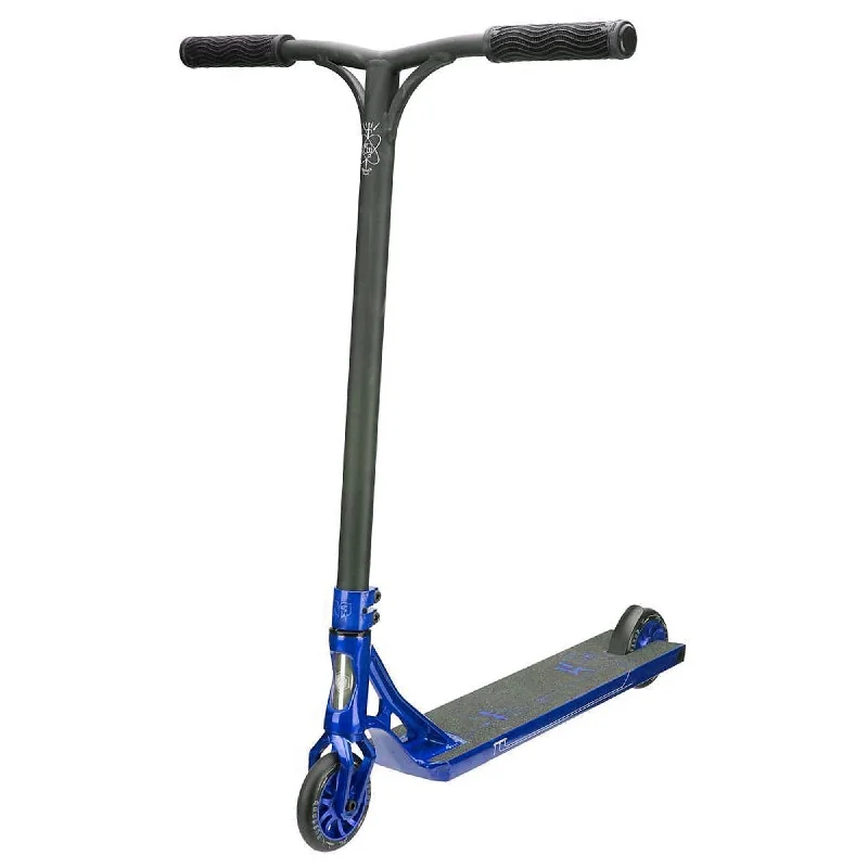 Comfortable Off-Road Scooter for Rugged Terrain-AO Quadrum 2 Complete Stunt Scooter, Blue