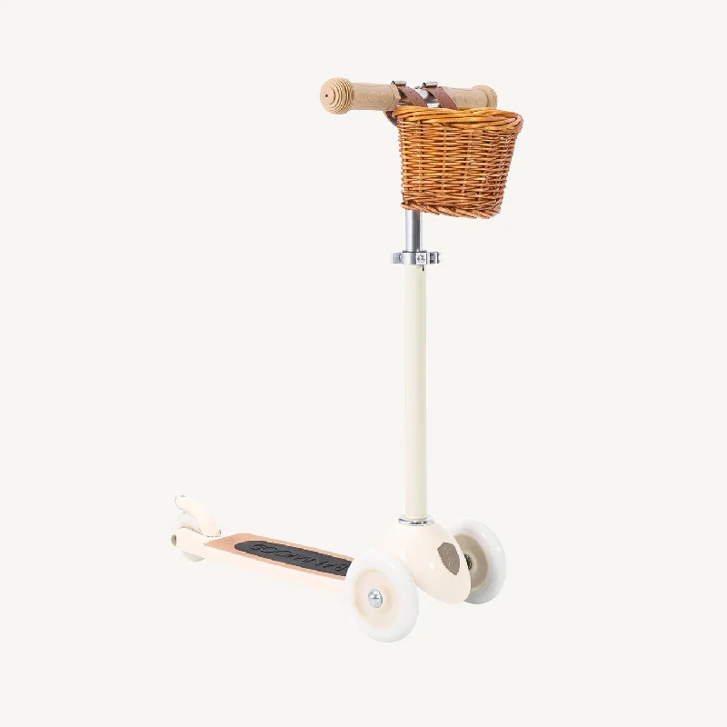 Comfortable Commuter Electric Scooter for Busy Cities-Banwood Scooter - Cream