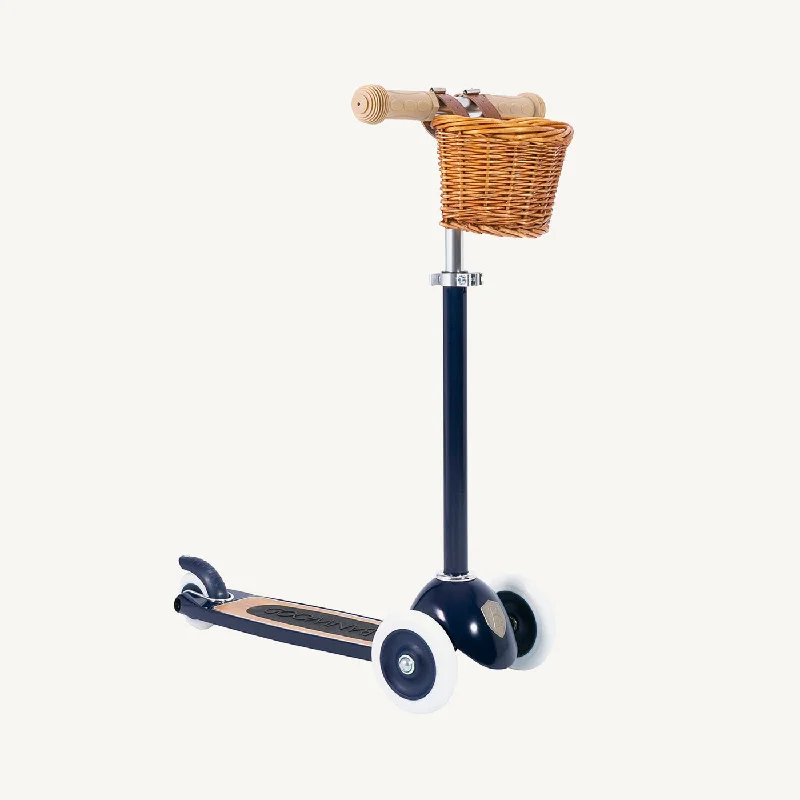 Customizable Folding Scooter for Personalized Use-Banwood Scooter - Navy