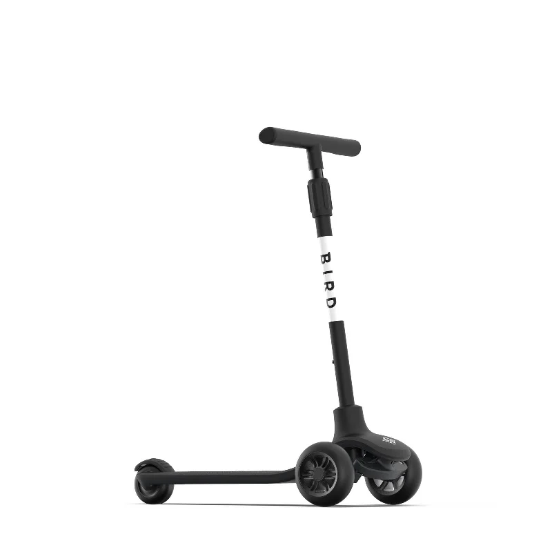 Off-Road Kick Scooter for Outdoor Adventures-Birdie 3-Wheel Kids Scooter | Jet Black