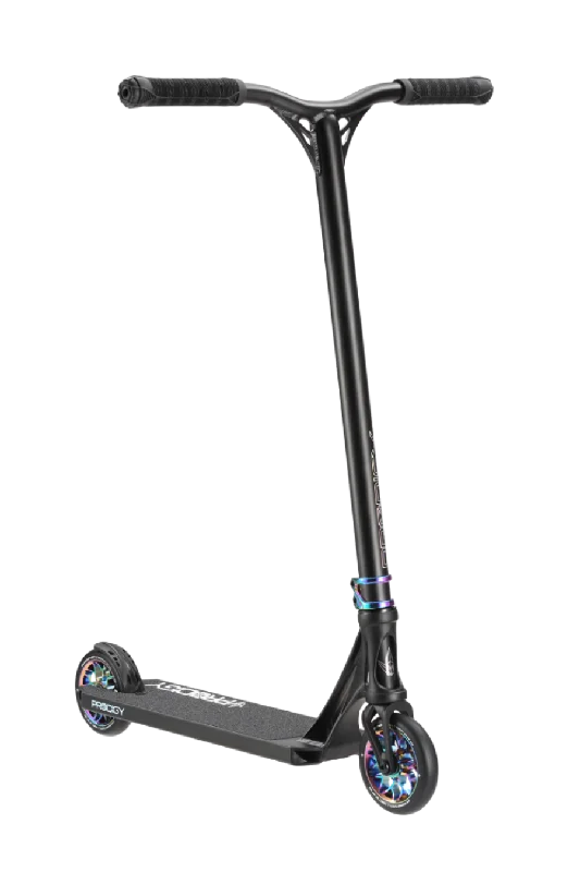 High-Tech Electric Scooter for Urban Commuting-Blunt Prodigy X Complete Stunt Scooter - Black / Oil Slick