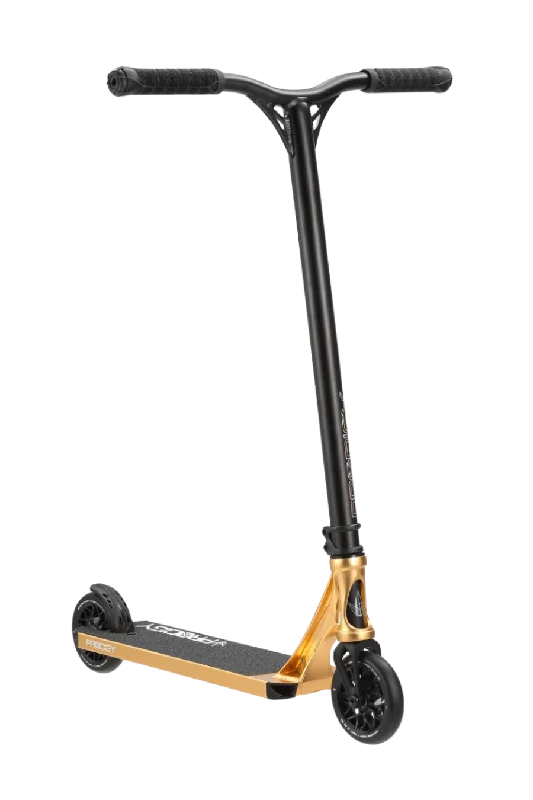 Professional Racing Scooter for Speed Enthusiasts-Blunt Prodigy X Complete Stunt Scooter - Gold