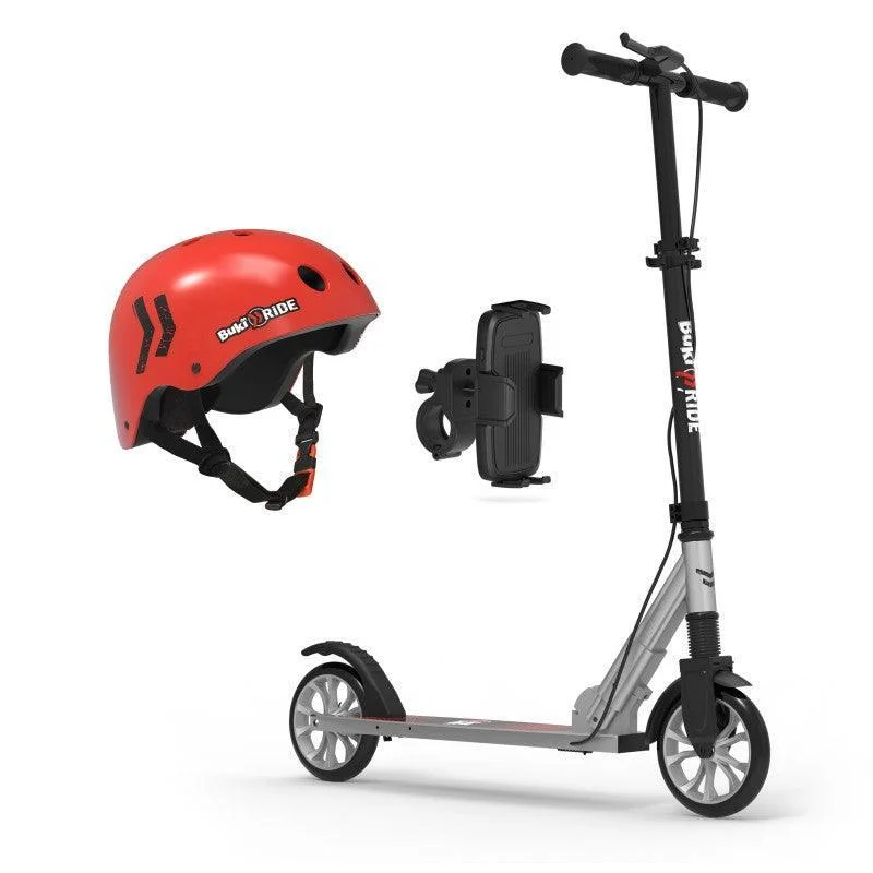 Commuter-Friendly Electric Scooter for Easy Ride-BUKI France Mechanical Scooter 180mm - Metal