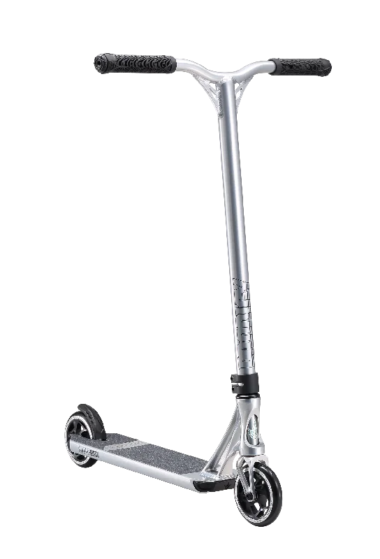 Off-Road Motorized Scooter for Trail Riding-Blunt Prodigy S9 Complete Stunt Scooter - Chrome