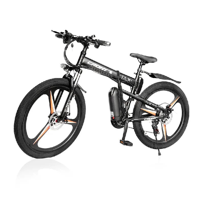 CRONY FA-018 26inch Folding E-bike 26inch Folding E-bike full suspension carbon steel frame electric bike scooter