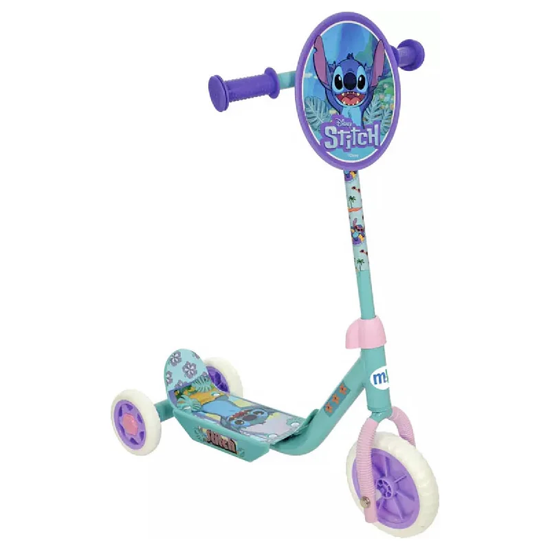 Comfortable Urban Scooter for Daily Commutes-Disney Stitch Deluxe Tri Scooter