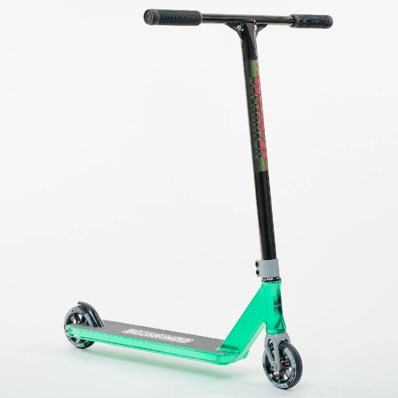 High-Performance Electric Scooter for Daily Commuting-Dominator Team Edition Complete Stunt Scooter - Green Chrome