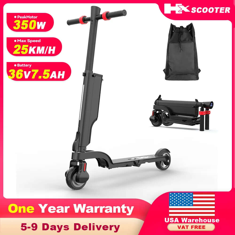 Durable Kick Scooter for Everyday Use-E Scooter 350W 25KM/H Foldable