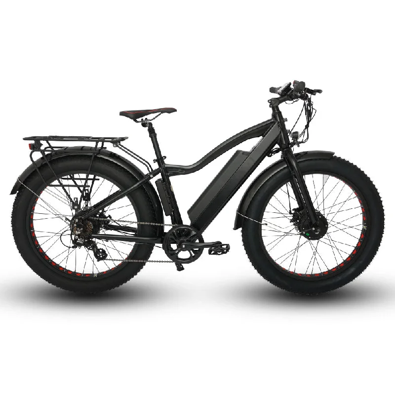 EUNORAU FAT-AWD 48V 15.6Ah/25Ah 600W All Wheel Drive Fat Tire Electric Bike