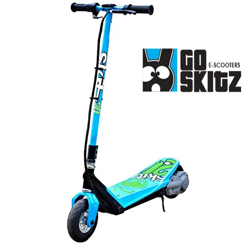 High-Speed Kick Scooter for Fast Transportation-DEMO GO SKITZ 2.0 ELECTRIC  BLUE SCOOTER