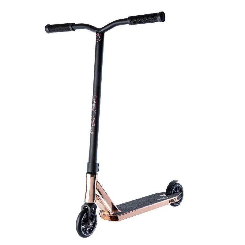 Portable Electric Scooter for On-The-Go Use-i-Glide Pro Kids Scooter Rose Gold