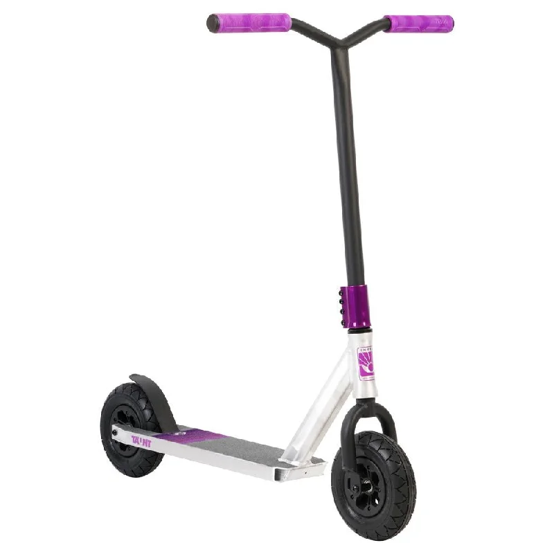 Custom Scooter with Personalized Colors-Invert Supreme Taunt Dirt Stunt Scooter -Raw / Pink / Purple