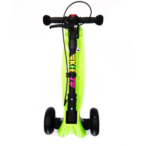 High-Performance Folding Scooter for Travel-Keenz Scooter Green