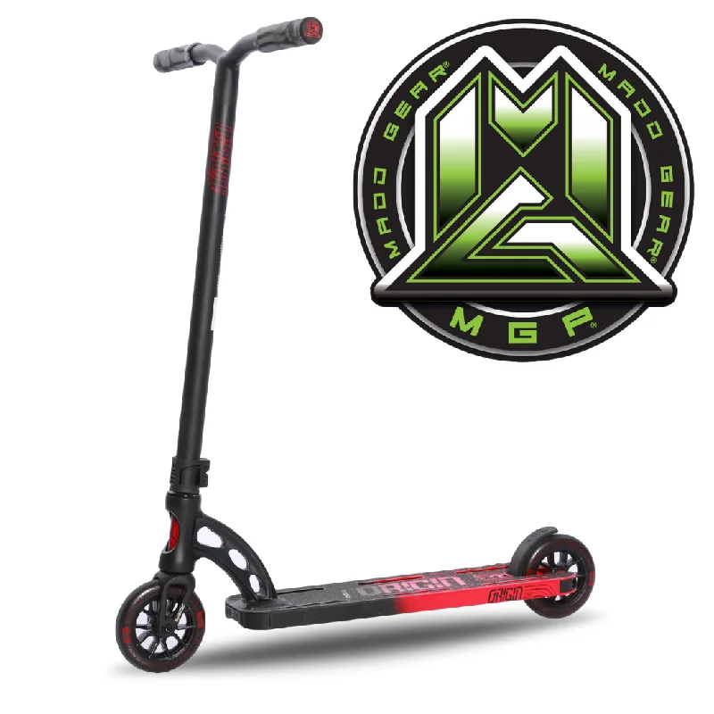 High-Speed Off-Road Electric Scooter for Thrill Seekers-PRO SCOOTER MGO PRO MADD GEAR MGP STUNT  - Black / Red