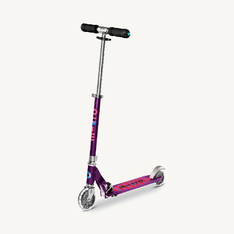 Stylish High-Tech Electric Scooter for Urban Travel-Micro Scooters Micro Sprite Scooter Classic LED - Purple