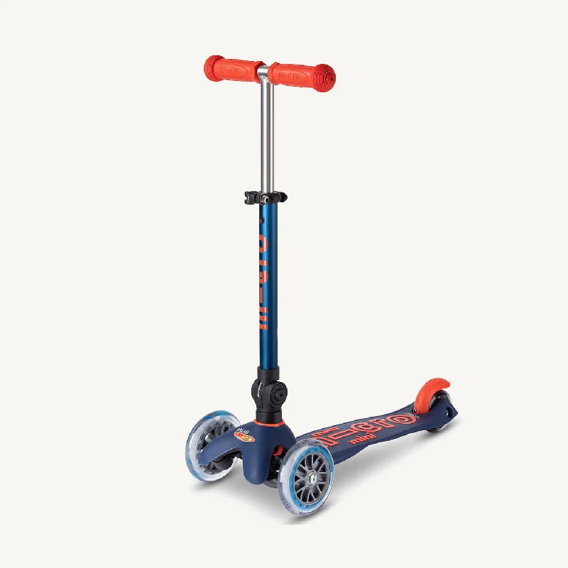 Lightweight Kick Scooter for Kids and Adults-Micro Scooters Mini Micro Scooter Deluxe Foldable - Navy