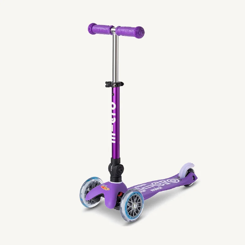 Professional Racing Scooter for Speed Enthusiasts-Micro Scooters Mini Micro Scooter Deluxe Foldable - Purple