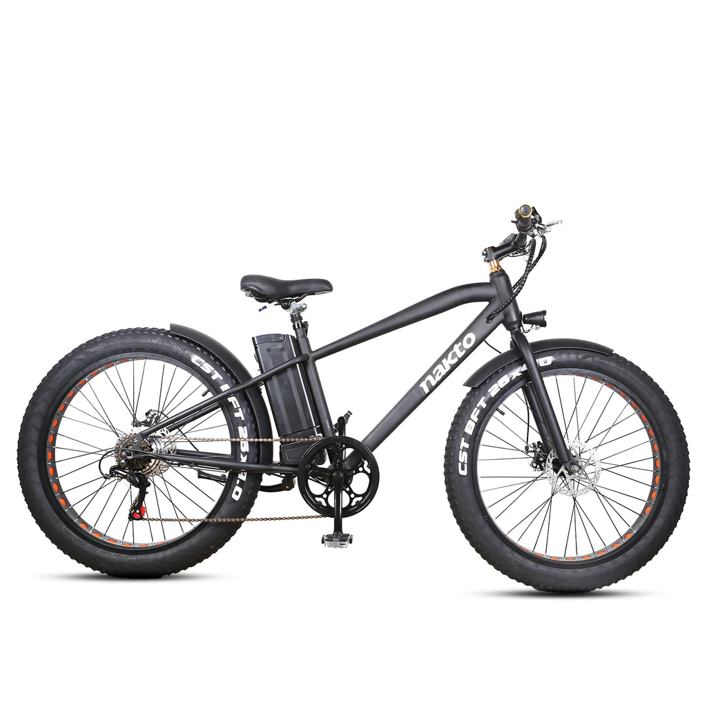 Nakto Cruiser 26" Fat Tire Electric Bike