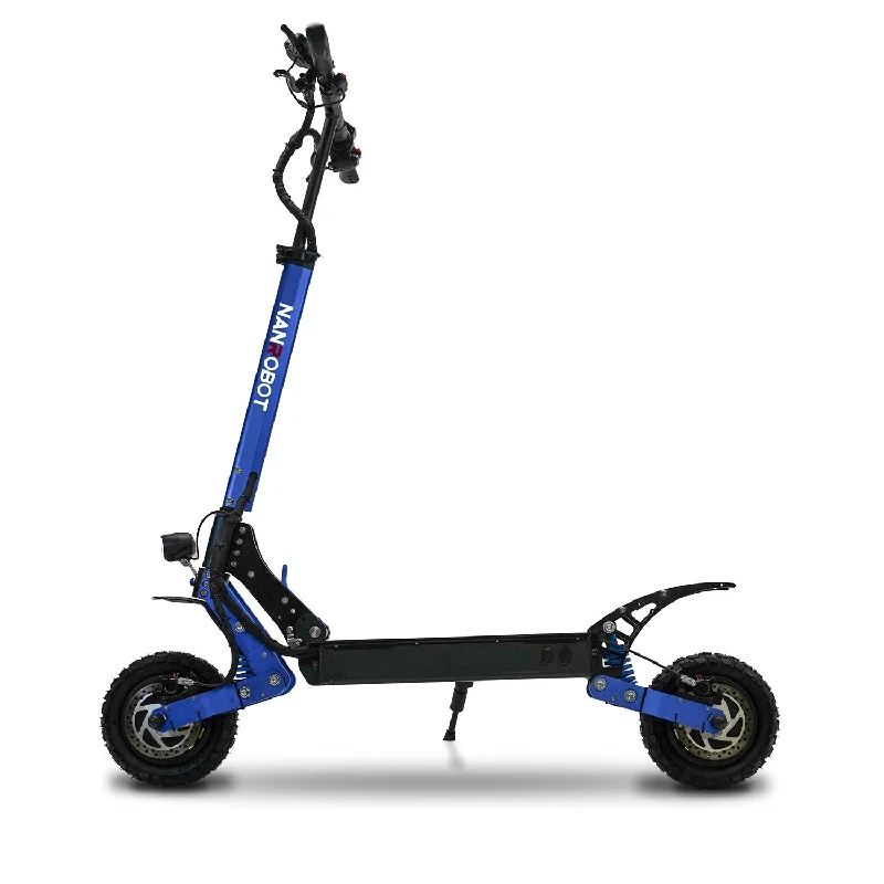 All-Terrain Scooter for Outdoor Adventures-NANROBOT D4+ 3.0 52V/23.4Ah 2000W Electric Scooter