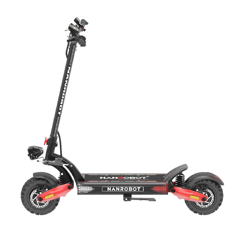 Electric Scooter with Enhanced Shock Absorption-NANROBOT LS7+ 72V/32Ah 6000W Electric Scooter