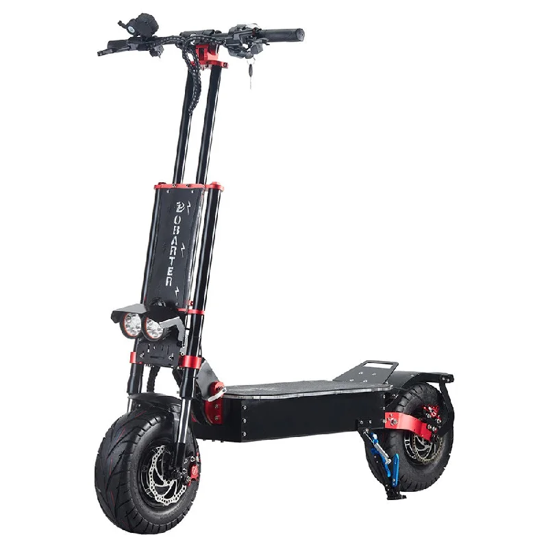 Scooter with Long Battery Range for Extended Use-OBARTER X5 Electric Scooter 13" Tires Dual 2800W Motors 60V 30Ah Battery