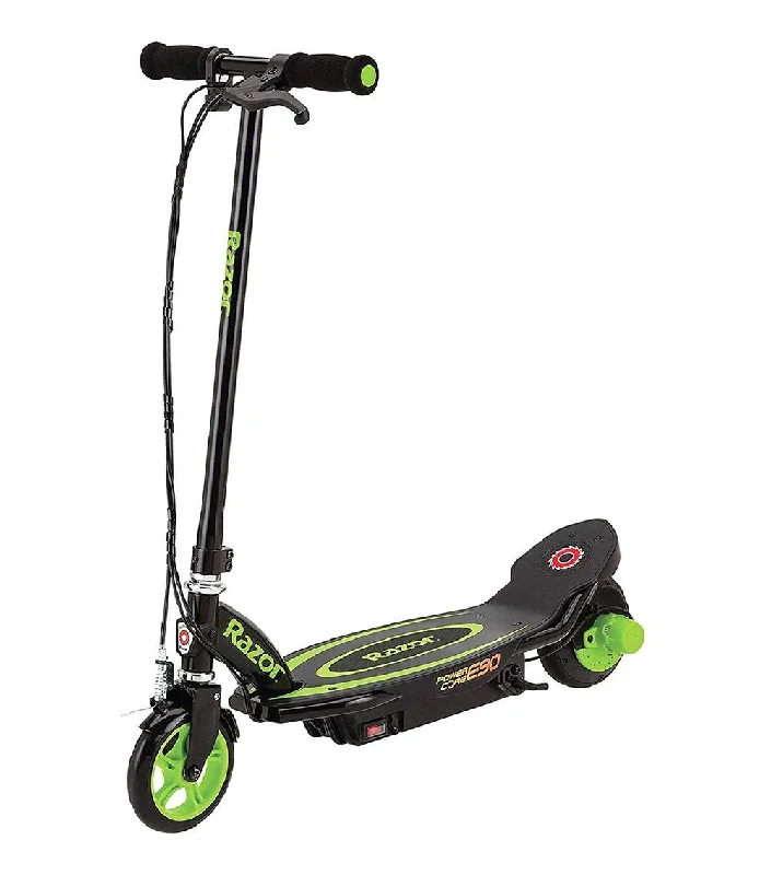 Compact Scooter for Easy Transportation-Razor E-Scooter E90 Green 16Km/Hr