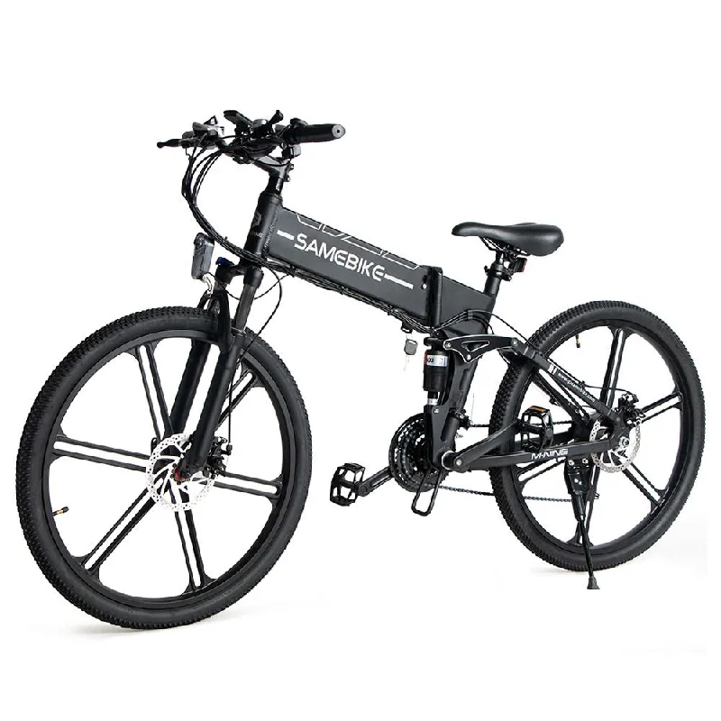 SAMEBIKE LO26-II IT Wheel Electric Bike 26" Tires 500W Motor 48V 10Ah Battery