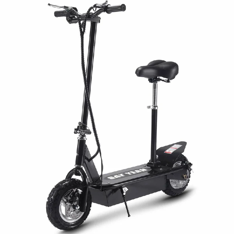 Stylish Foldable Scooter for Easy Carry-Say Yeah 500w 36v Electric Scooter Black