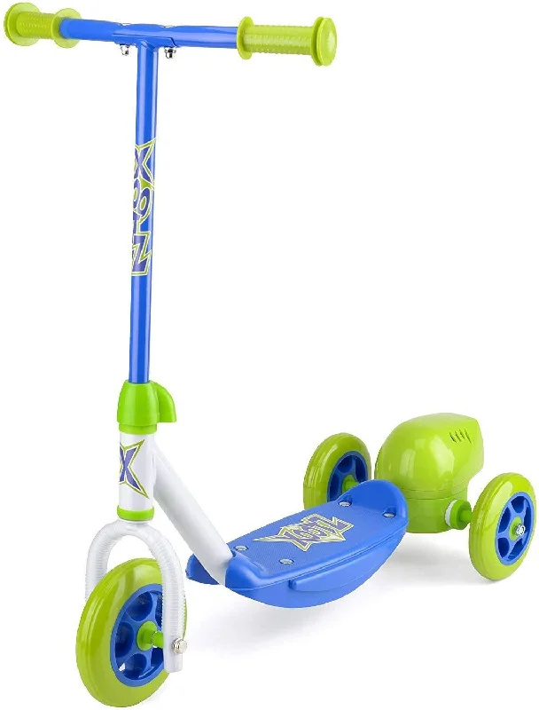 Reliable Electric Scooter for Commuting Daily-XOOTZ Kids Bubble Scooter, 3 Wheel Kick Scooter with Bubble Blower