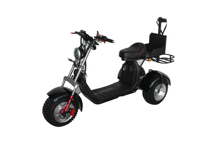 Durable Electric Scooter for All-Day Use-SoverSky T7.4 Golf 60V/40Ah 4000W Electric Swing Trike