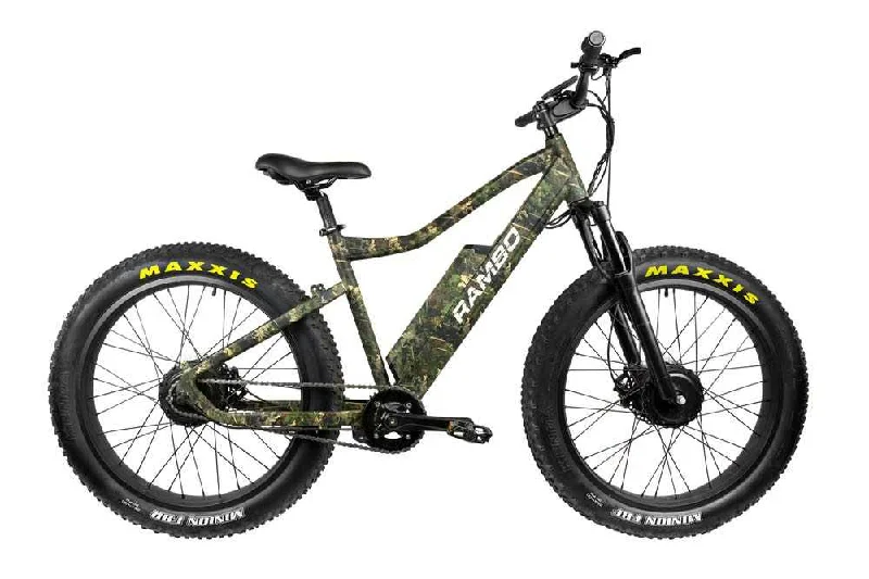 Rambo The Krusader 500 X2WD All-Wheel Drive Hunting Electric Bike