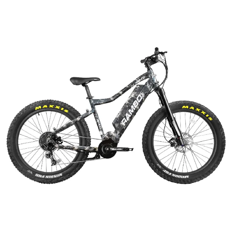 Rambo The Nomad 750W XPC11 All-Terrain Hunting Electric Bike E-Bike