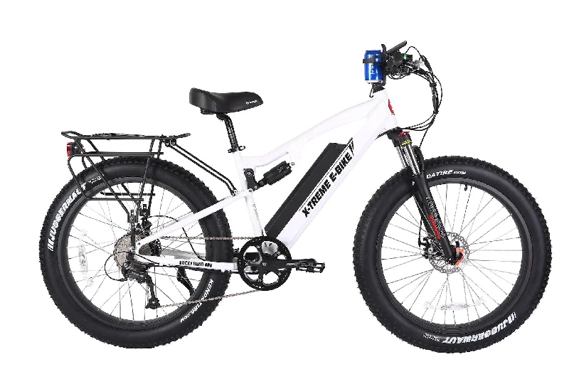 X-Treme Rocky Road 48V/10.4Ah 500W Fat Tire Electric Mountain Bike