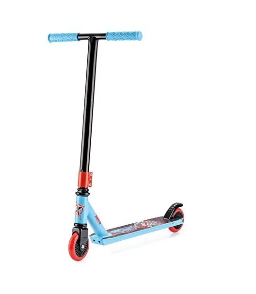 High-Speed Kick Scooter for Fast-Paced Rides-XOOTZ STUNT SCOOTER SLASHER BLUE