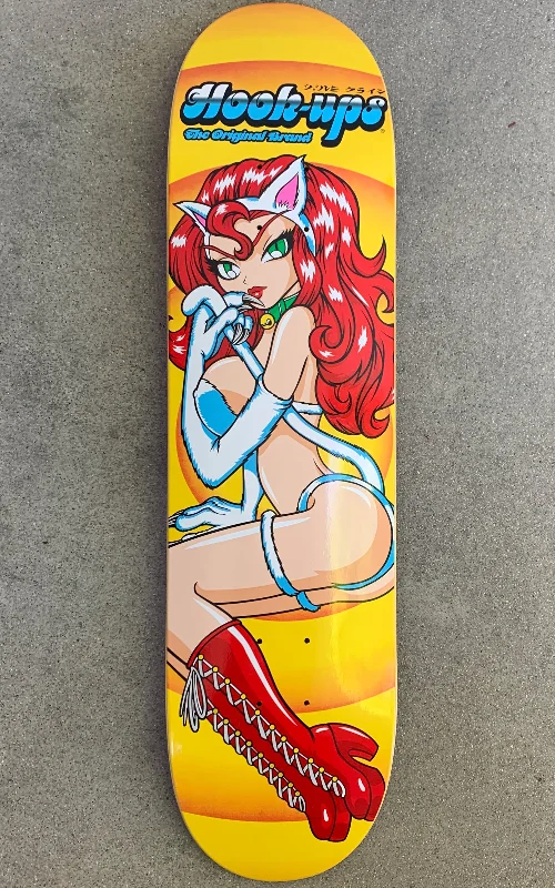 Lightweight Cruiser Skateboard for Easy Transport-Akiko Cat Girl 3 - 8.0 X 31.75